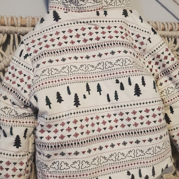 Baby Burts Bees Reversable Jacket. Winter and striped print. Size 3 months - Picture 3 of 6